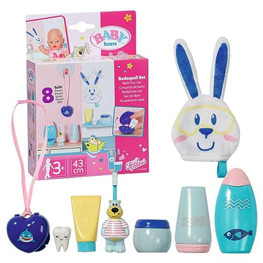 BABY born Bath Badespaß Set, Puppenzubehör-Set aus Spiel-Utensilien fürs Badezimmer, 834282 Zapf Creation im Sale